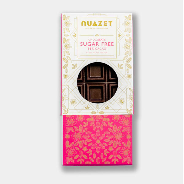 Nuazet Chocolate al 58% Sugar Free