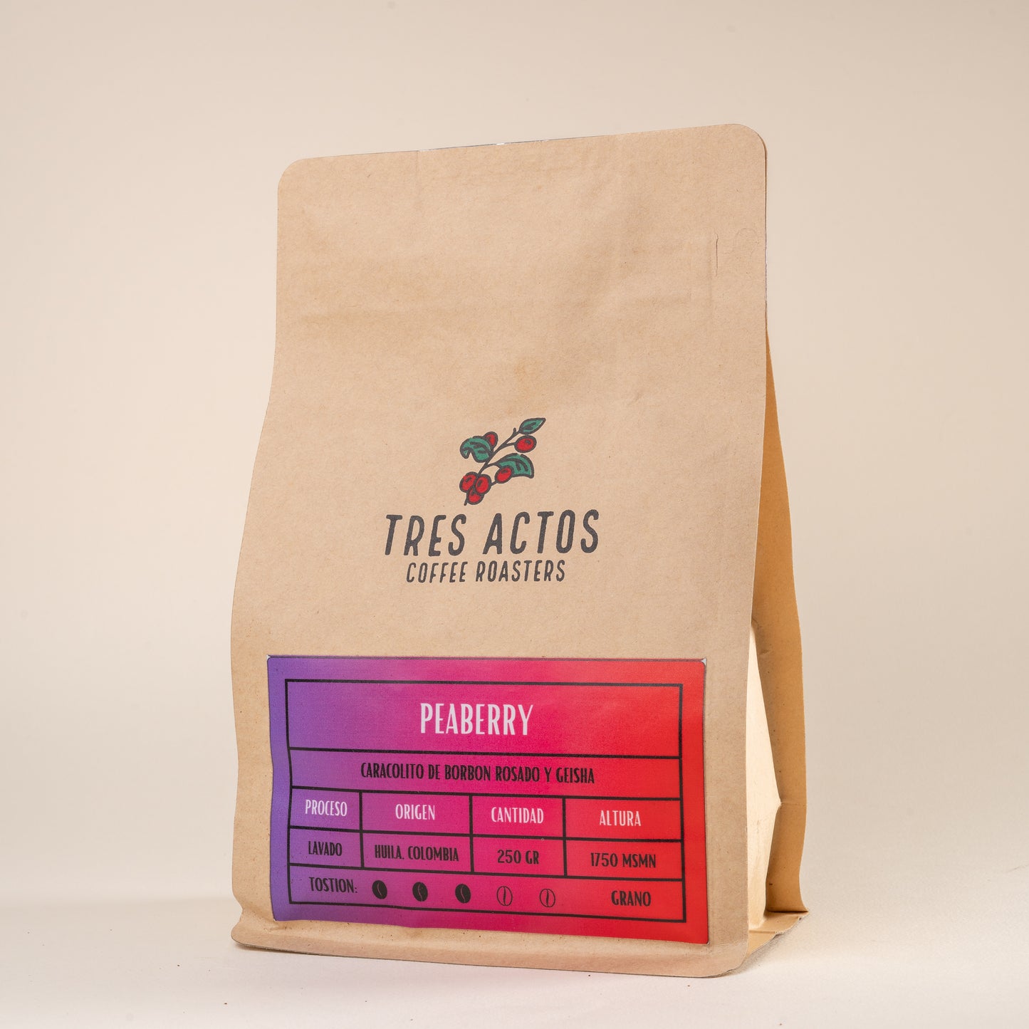 Tres Actos Peaberry