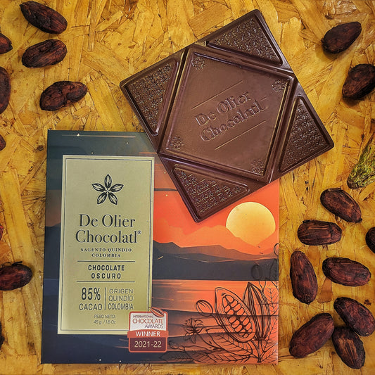 De Olier Chocolatl Chocolate Oscuro al 85%