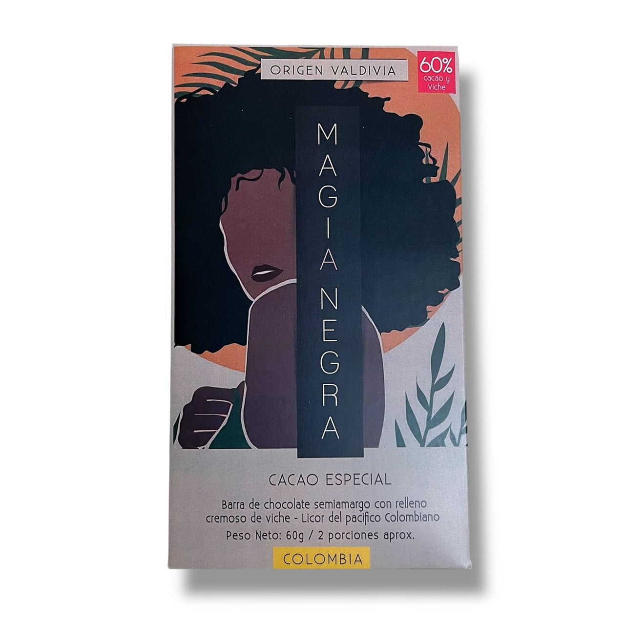 Magia Negra Chocolate al 60% con Viche