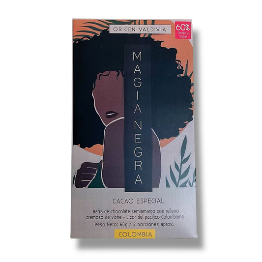 Magia Negra Chocolate al 60% con Viche