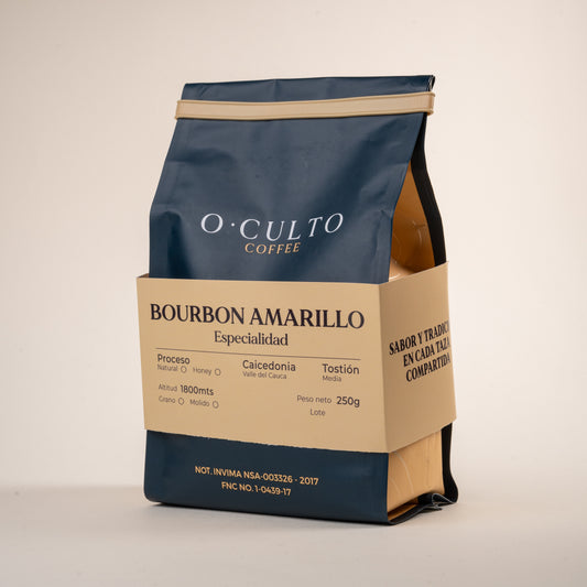 Oculto Coffee Bourbon Amarillo