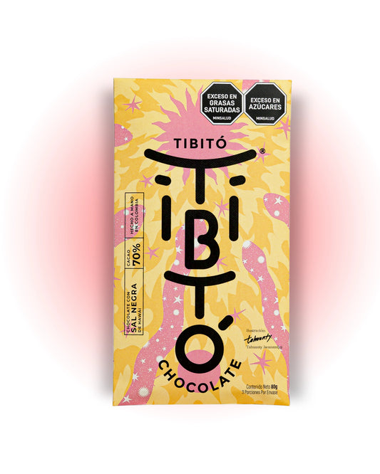 Tibitó Chocolate Oscuro al 70% con Sal Negra