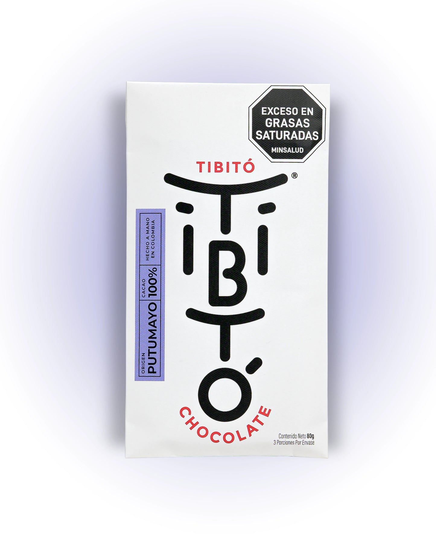 Tibitó Chocolate Extraoscuro al 100% de Putumayo
